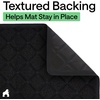 image:imageGORILLA GRIP Cat Litter Box Mat Coiled Mesh Trapping Mats 24x17 GrayBlack