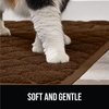 image:imageGORILLA GRIP Cat Litter Box Mat Coiled Mesh Trapping Mats 24x17 GrayBrown