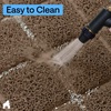 image:imageGORILLA GRIP Cat Litter Box Mat Coiled Mesh Trapping Mats 24x17 GrayBrown