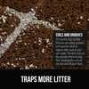 image:imageGORILLA GRIP Cat Litter Box Mat Coiled Mesh Trapping Mats 24x17 GrayBrown