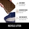 image:imageGORILLA GRIP Cat Litter Box Mat Coiled Mesh Trapping Mats 24x17 GrayBrown