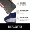 image:imageGORILLA GRIP Cat Litter Box Mat Coiled Mesh Trapping Mats 24x17 GrayCharcoal