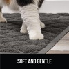 image:imageGORILLA GRIP Cat Litter Box Mat Coiled Mesh Trapping Mats 24x17 GrayCharcoal