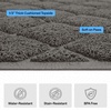 image:imageGORILLA GRIP Cat Litter Box Mat Coiled Mesh Trapping Mats 24x17 GrayCharcoal