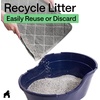 image:imageGORILLA GRIP Cat Litter Box Mat Coiled Mesh Trapping Mats 24x17 GrayGray