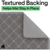 image:imageGORILLA GRIP Cat Litter Box Mat Coiled Mesh Trapping Mats 24x17 GrayGray