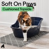 image:imageGORILLA GRIP Cat Litter Box Mat Coiled Mesh Trapping Mats 24x17 GrayGrey