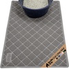 image:imageGORILLA GRIP Cat Litter Box Mat Coiled Mesh Trapping Mats 24x17 GrayGrey
