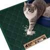 image:imageGORILLA GRIP Cat Litter Box Mat Coiled Mesh Trapping Mats 24x17 GrayHunter Green