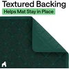 image:imageGORILLA GRIP Cat Litter Box Mat Coiled Mesh Trapping Mats 24x17 GrayHunter Green