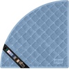 image:imageGORILLA GRIP Cat Litter Box Mat Coiled Mesh Trapping Mats 24x17 GrayLight Blue