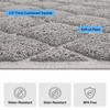 image:imageGORILLA GRIP Cat Litter Box Mat Coiled Mesh Trapping Mats 24x17 GrayLight Gray
