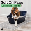 image:imageGORILLA GRIP Cat Litter Box Mat Coiled Mesh Trapping Mats 24x17 GrayLight Gray