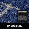 image:imageGORILLA GRIP Cat Litter Box Mat Coiled Mesh Trapping Mats 24x17 GrayNavy