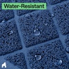 image:imageGORILLA GRIP Cat Litter Box Mat Coiled Mesh Trapping Mats 24x17 GrayNavy