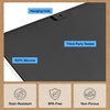 image:imageGORILLA GRIP Cat Litter Box Mat Dual Layer Silicone Tray 24x15 GrayBlack