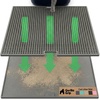 image:imageGORILLA GRIP Cat Litter Box Mat Dual Layer Silicone Tray 24x15 GrayGray