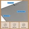 image:imageGORILLA GRIP Cat Litter Box Mat Dual Layer Silicone Tray 24x15 GrayGray