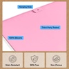 image:imageGORILLA GRIP Cat Litter Box Mat Dual Layer Silicone Tray 24x15 GrayPink