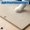 image:imageGORILLA GRIP Cat Litter Box Mat Easy Clean Silicone Mats 24x15 GrayBeige