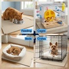 image:imageGORILLA GRIP Cat Litter Box Mat Easy Clean Silicone Mats 24x15 GrayBeige
