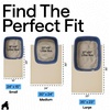 image:imageGORILLA GRIP Cat Litter Box Mat Easy Clean Silicone Mats 24x15 GrayBeige