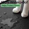 image:imageGORILLA GRIP Cat Litter Box Mat Easy Clean Silicone Mats 24x15 GrayBlack