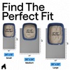image:imageGORILLA GRIP Cat Litter Box Mat Easy Clean Silicone Mats 24x15 GrayGray