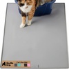 image:imageGORILLA GRIP Cat Litter Box Mat Easy Clean Silicone Mats 24x15 GrayGray