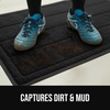 image:imageGORILLA GRIP Dirt Grabber Door Mat Durable Mesh for Indoor Outdoor UseBlack