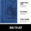 image:imageGORILLA GRIP Dirt Grabber Door Mat Durable Mesh for Indoor Outdoor UseBlue