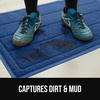 image:imageGORILLA GRIP Dirt Grabber Door Mat Durable Mesh for Indoor Outdoor UseBlue
