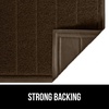 image:imageGORILLA GRIP Dirt Grabber Door Mat Durable Mesh for Indoor Outdoor UseBrown