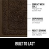 image:imageGORILLA GRIP Dirt Grabber Door Mat Durable Mesh for Indoor Outdoor UseBrown