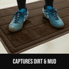 image:imageGORILLA GRIP Dirt Grabber Door Mat Durable Mesh for Indoor Outdoor UseBrown