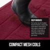 image:imageGORILLA GRIP Dirt Grabber Door Mat Durable Mesh for Indoor Outdoor UseBurgundy Wine