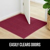 image:imageGORILLA GRIP Dirt Grabber Door Mat Durable Mesh for Indoor Outdoor UseBurgundy Wine