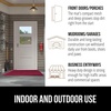 image:imageGORILLA GRIP Dirt Grabber Door Mat Durable Mesh for Indoor Outdoor UseBurgundy Wine
