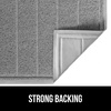 image:imageGORILLA GRIP Dirt Grabber Door Mat Durable Mesh for Indoor Outdoor UseGrey
