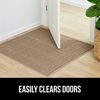 image:imageGORILLA GRIP Dirt Grabber Door Mat Durable Mesh for Indoor Outdoor UseTaupe