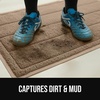 image:imageGORILLA GRIP Dirt Grabber Door Mat Durable Mesh for Indoor Outdoor UseTaupe
