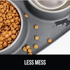 image:imageGORILLA GRIP Dog Bowl Set with Feeding Mat 304 Stainless Steel 2 Cup GrayGray