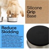 image:imageGORILLA GRIP Dog Bowls Food Grade Stainless Steel Set of 2 2 Cup BlackBlack