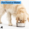 image:imageGORILLA GRIP Dog Bowls Food Grade Stainless Steel Set of 2 2 Cup BlackBlack