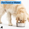 image:imageGORILLA GRIP Dog Bowls Food Grade Stainless Steel Set of 2 2 Cup BlackGray