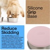 image:imageGORILLA GRIP Dog Bowls Food Grade Stainless Steel Set of 2 2 Cup BlackLight Pink