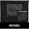 image:imageGORILLA GRIP Dog Crate Covers Wire Kennel Topper 42 in Gray Black PawBlack