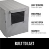 image:imageGORILLA GRIP Dog Crate Covers Wire Kennel Topper 42 in Gray Black PawGray