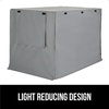 image:imageGORILLA GRIP Dog Crate Covers Wire Kennel Topper 42 in Gray Black PawGray