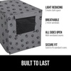 image:imageGORILLA GRIP Dog Crate Covers Wire Kennel Topper 42 in Gray Black PawGray Black Paw